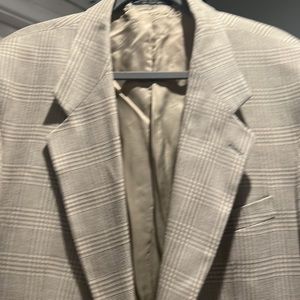 Splendid cream brown single breasted Jacobson sports jacket 46 regular